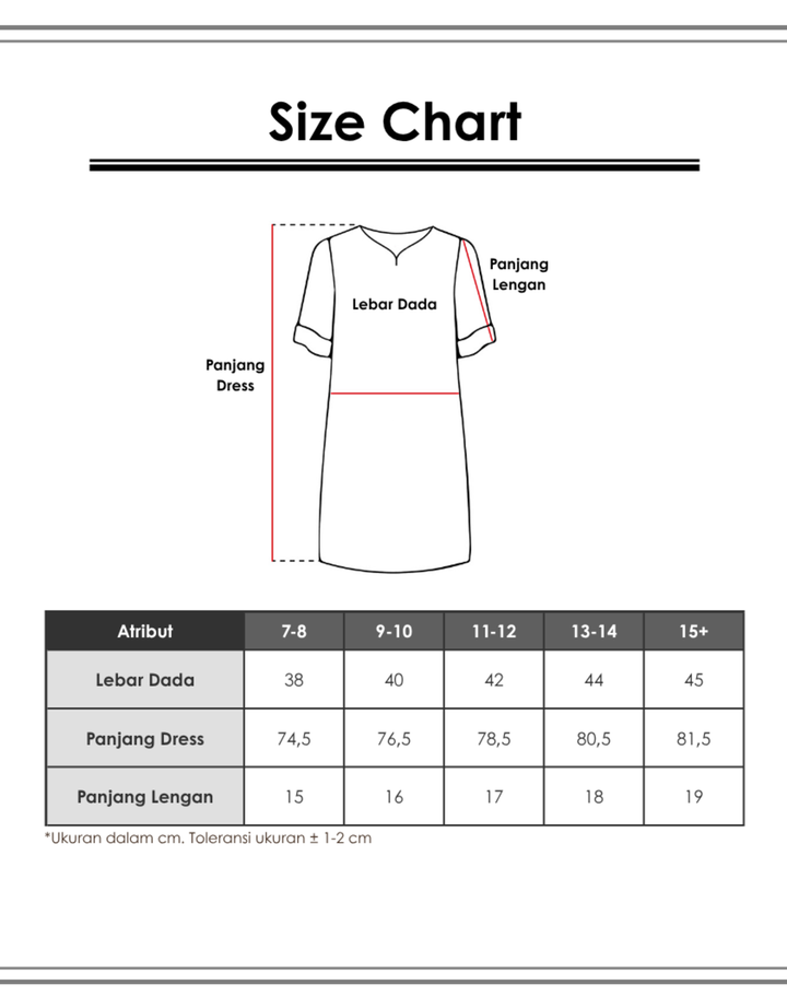CHARACTER POCHACCO DUNBALL MIDI DRESS ANAK PEREMPUAN