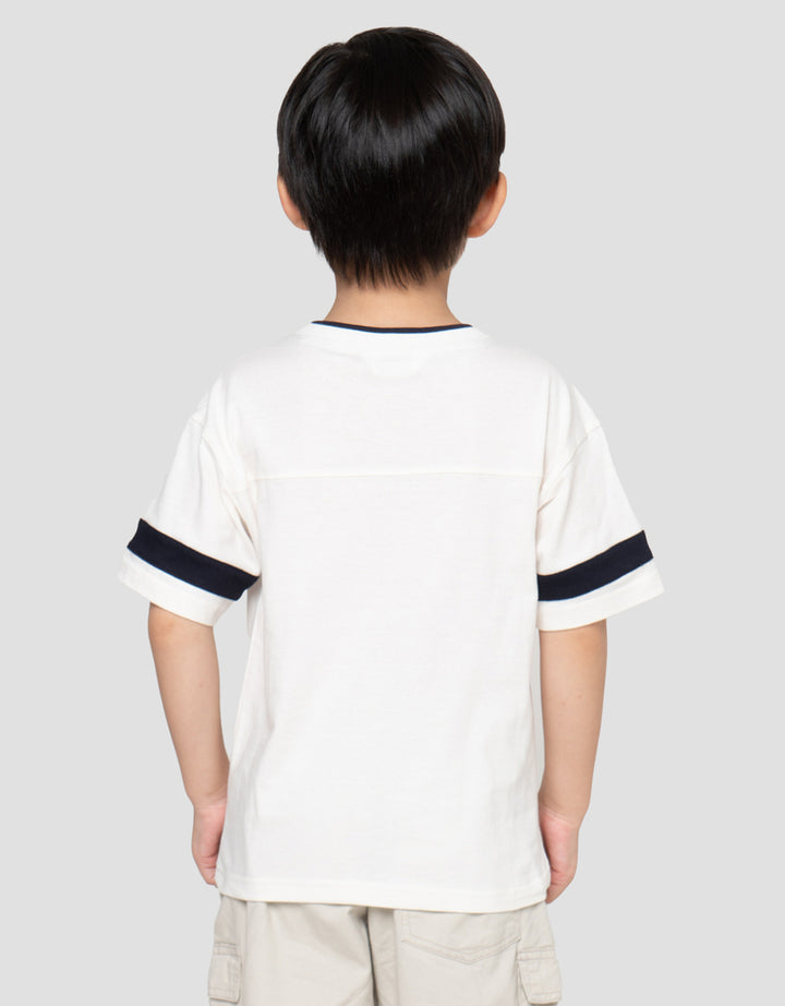 Little M Cut Sewn No 3 Komb Tgn Kaos Oversize Anak Laki-Laki