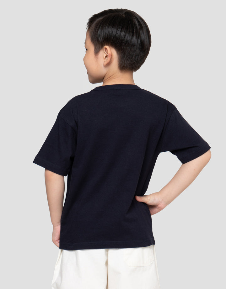 Little M Shibuya Print Kaos Oversize Anak Laki-laki