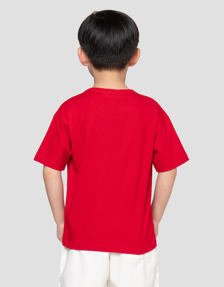 Little M Arena City Print Kaos Oversize Anak Laki-laki