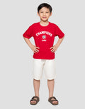 Little M Arena City Print Kaos Oversize Anak Laki-laki