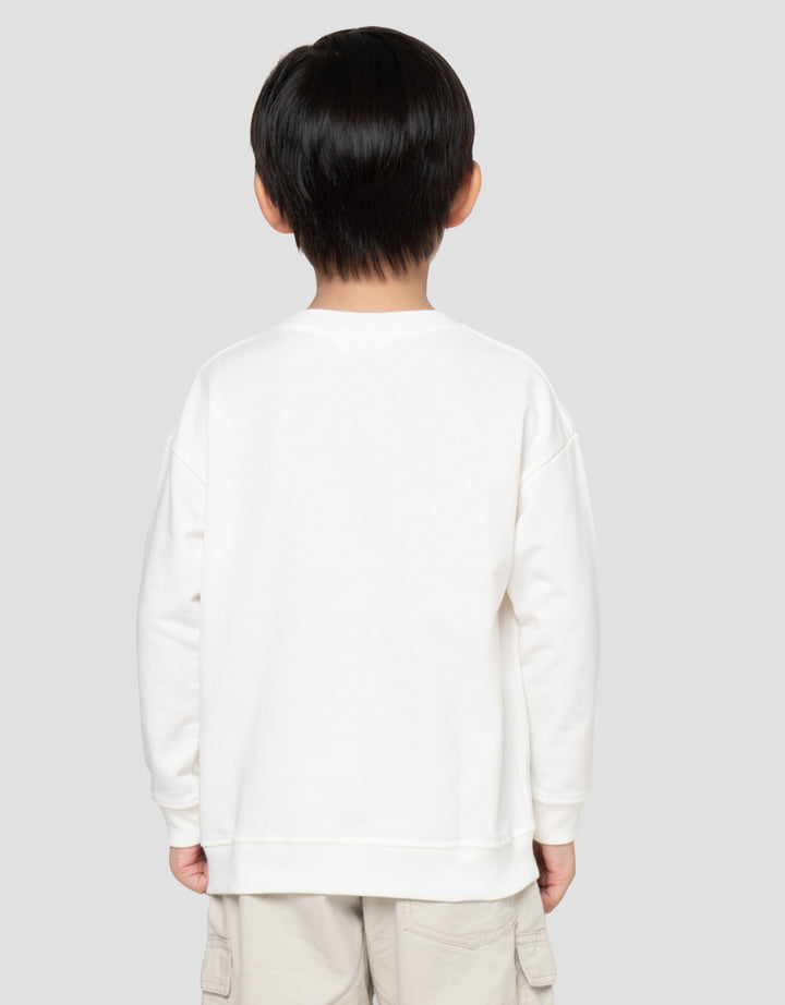 Little M Apl Sweater Oversize Anak Laki-Laki
