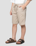 Little M Wash Twill Celana Pendek Anak Laki-Laki