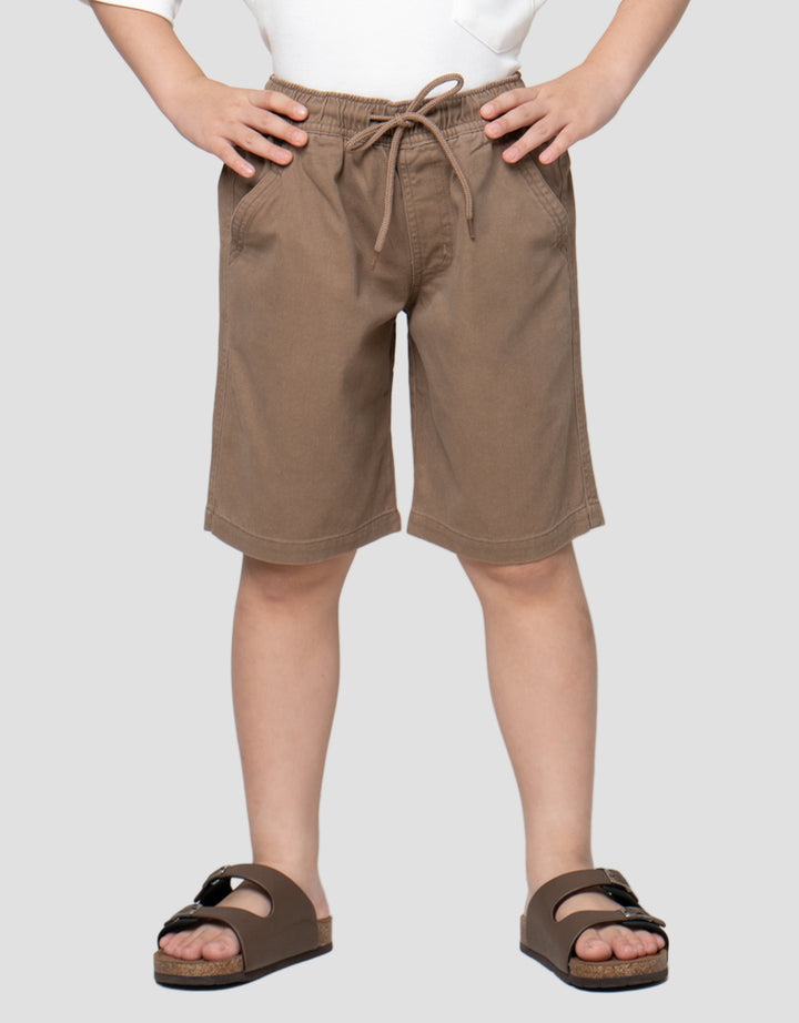 Little M Wash Twill Celana Pendek Anak Laki-Laki