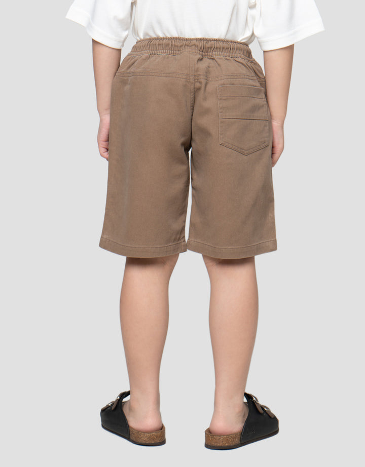 Little M Wash Twill Celana Pendek Anak Laki-Laki