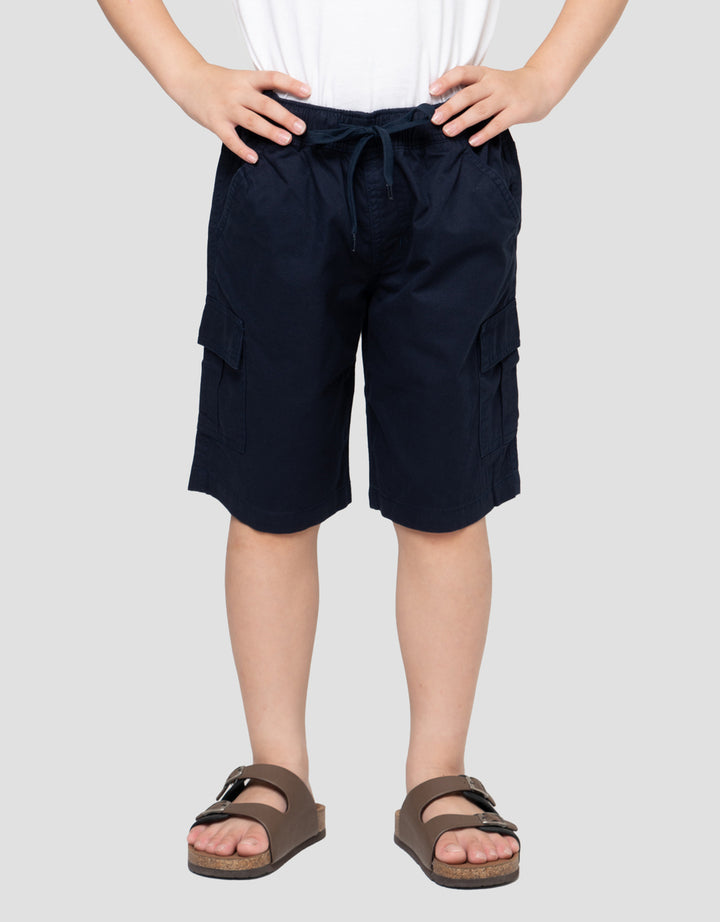 Little M Twill Celana Pendek Anak Laki-Laki