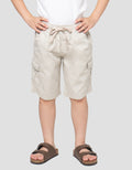 Little M Twill Celana Pendek Anak Laki-Laki