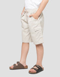 Little M Twill Celana Pendek Anak Laki-Laki