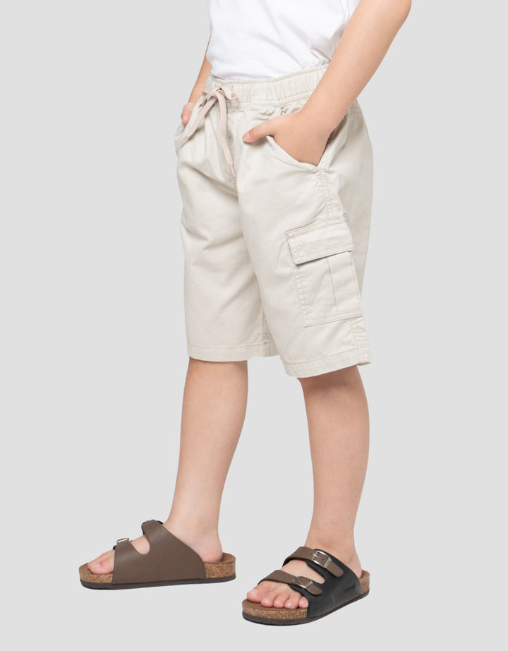 Little M Twill Celana Pendek Anak Laki-Laki