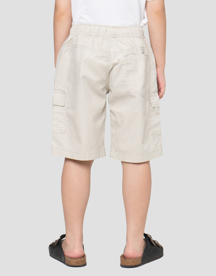 Little M Twill Celana Pendek Anak Laki-Laki