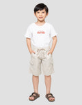 Little M Twill Celana Pendek Anak Laki-Laki