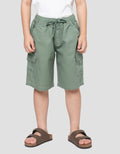 Little M Twill Celana Pendek Anak Laki-Laki