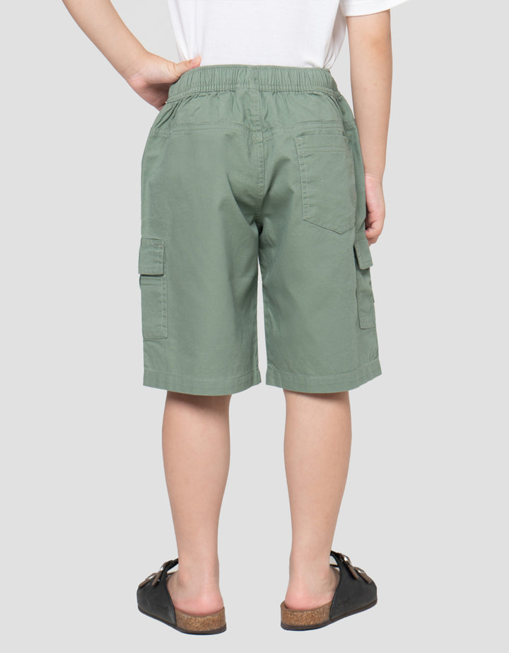 Little M Twill Celana Pendek Anak Laki-Laki