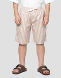 Little M Print Salur Celana Pendek Anak Laki-Laki
