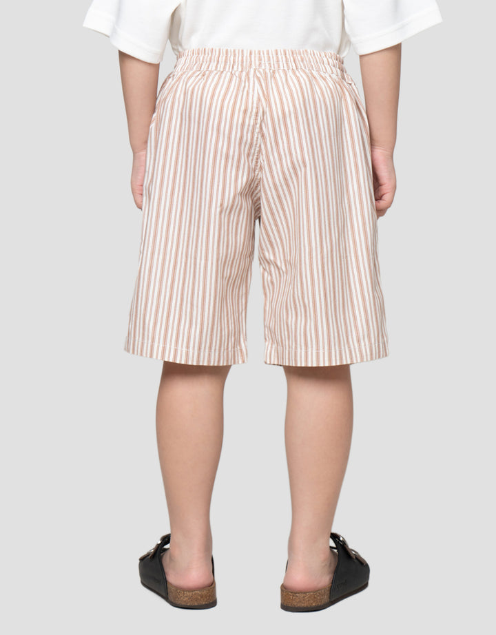 Little M Print Salur Celana Pendek Anak Laki-Laki