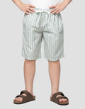 Little M Print Salur Celana Pendek Anak Laki-Laki