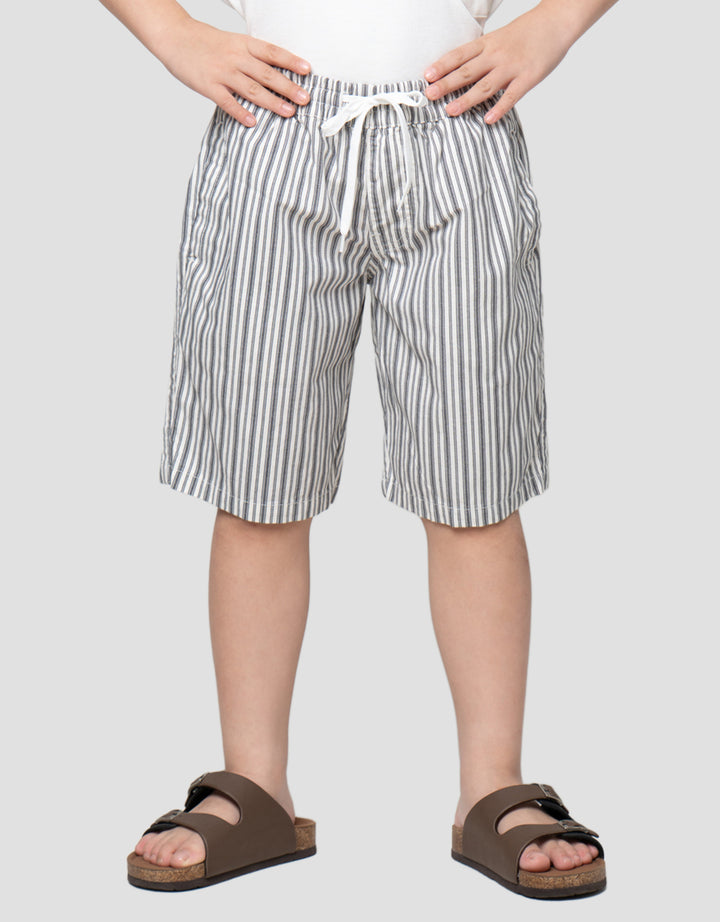 Little M Print Salur Celana Pendek Anak Laki-Laki