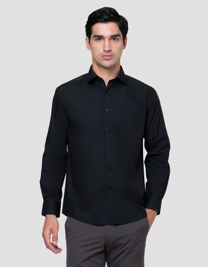 COLE BASIC SOLID REGULAR KEMEJA LENGAN PANJANG PRIA