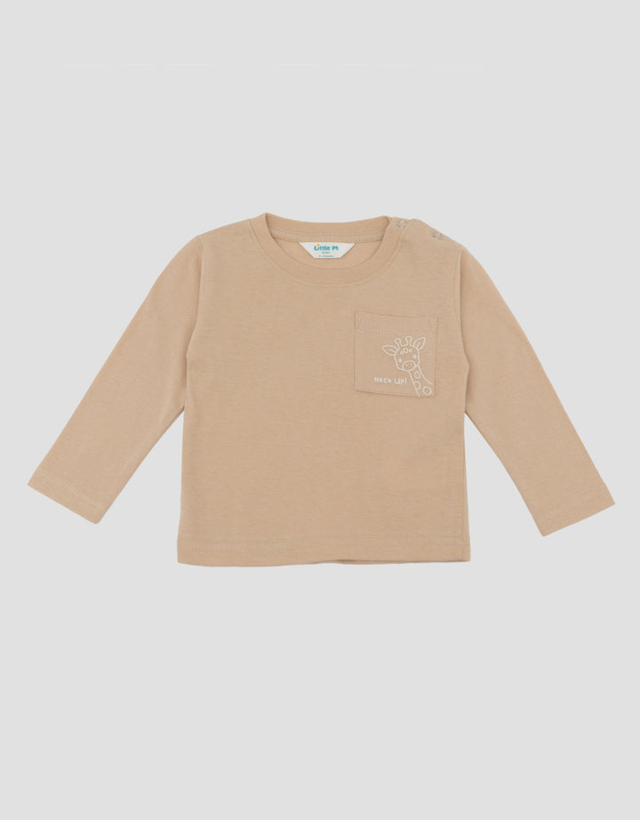 Little M Pocket Giraffe Kaos Bayi