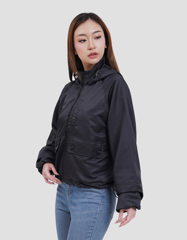 Nevada Parasut Jaket Hoodie Wanita