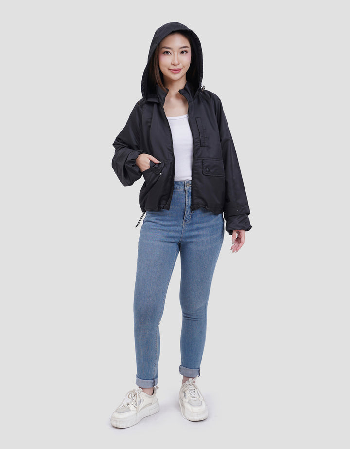 Nevada Parasut Jaket Hoodie Wanita
