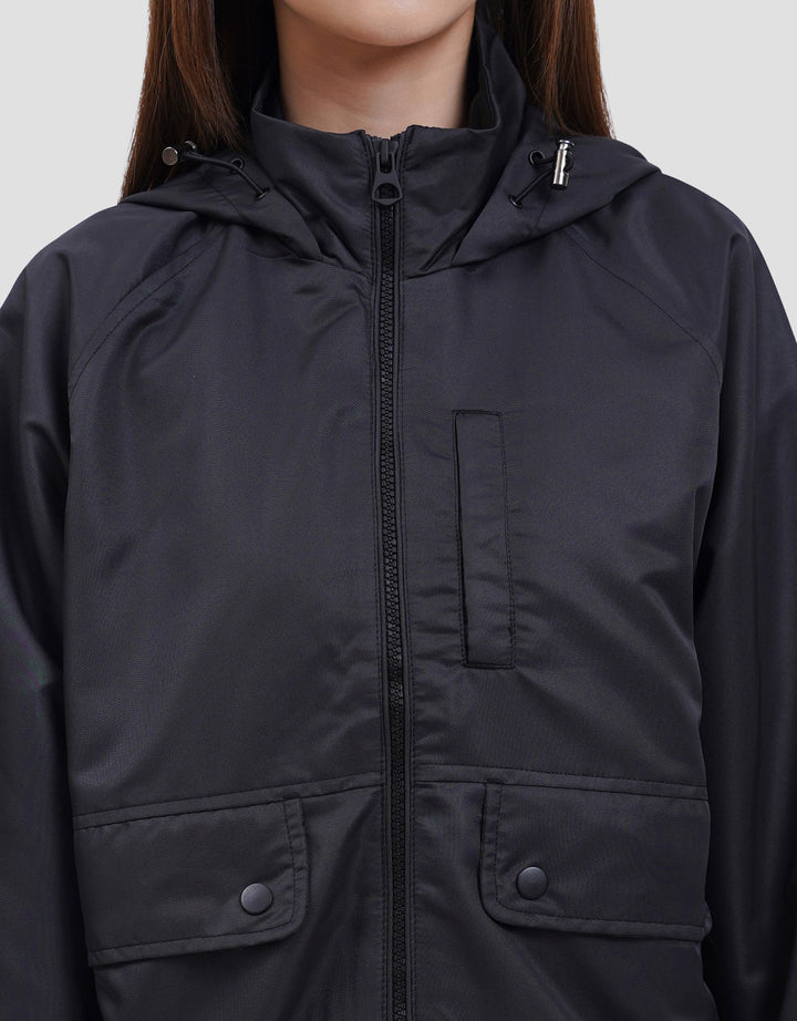 Nevada Parasut Jaket Hoodie Wanita