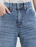 NEVADA BASIC WIDE LEG CELANA JEANS WANITA