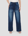 NEVADA BASIC WIDE LEG CELANA JEANS WANITA