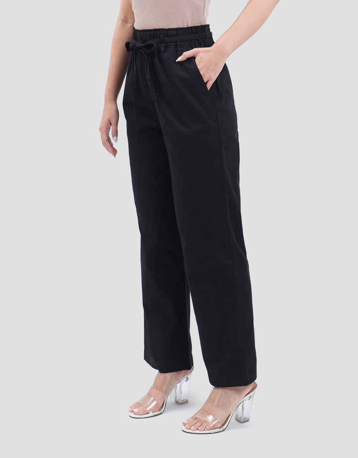 Connexion Full Length Drawstring Bow Celana Wanita