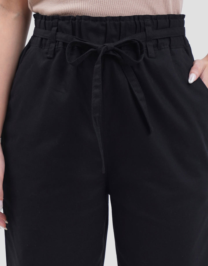 Connexion Full Length Drawstring Bow Celana Wanita