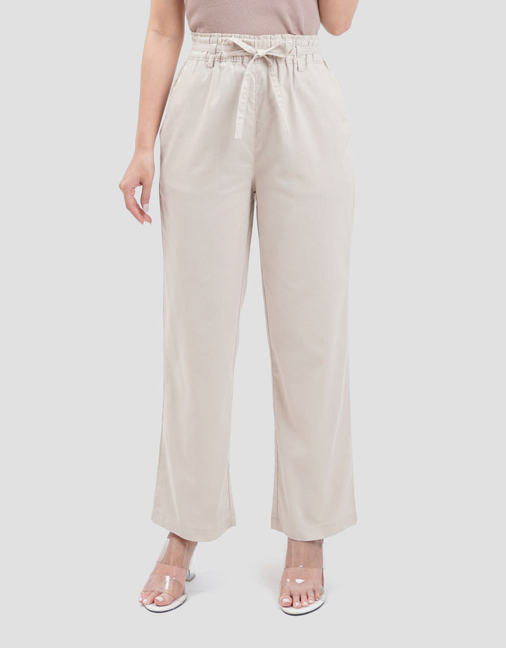Connexion Full Length Drawstring Bow Celana Wanita