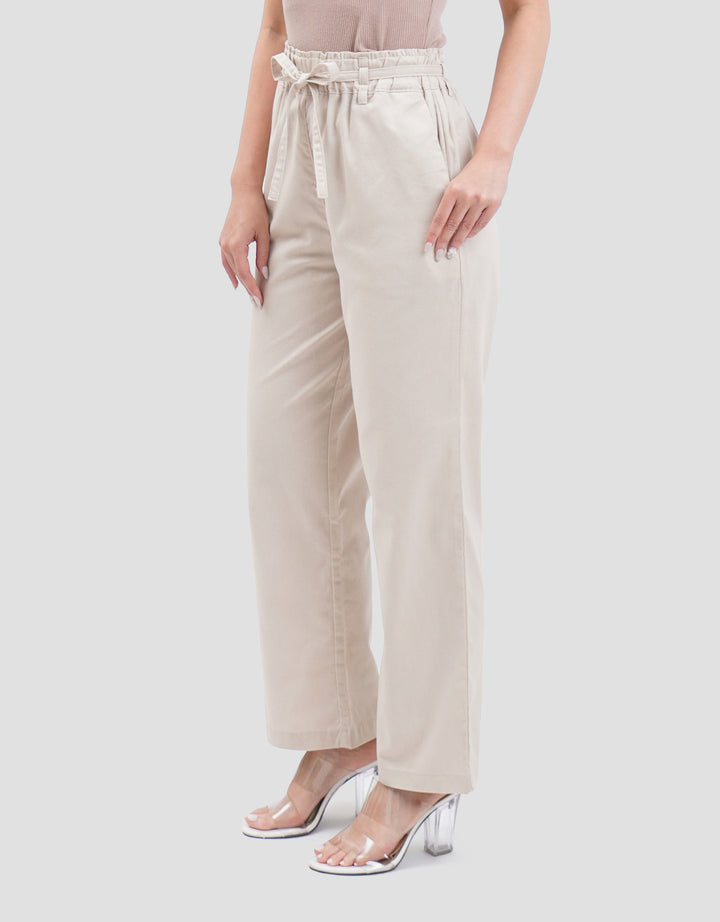 Connexion Full Length Drawstring Bow Celana Wanita