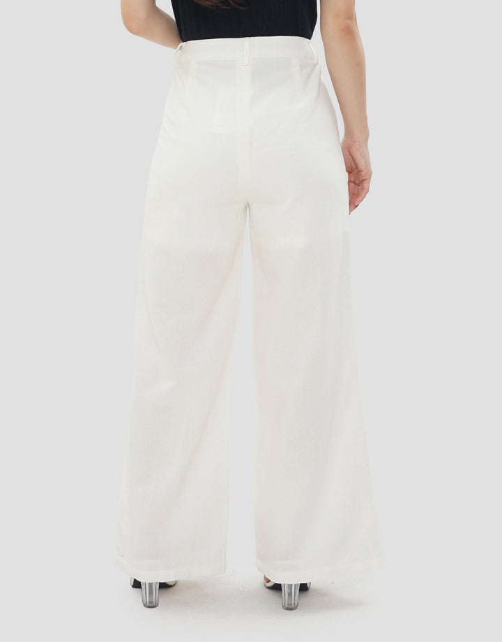 CONNEXION PLEATED LOOSE CELANA PANJANG WANITA