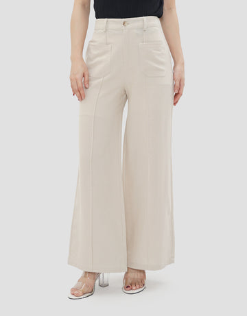 CONNEXION PLEATED LOOSE CELANA PANJANG WANITA
