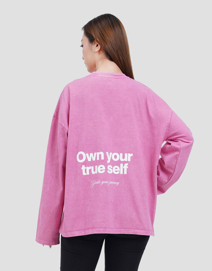 Nevada Comb Wash Release Your Energy Kaos Oversize Wanita