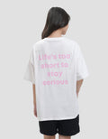 Nevada Dancing With My Mistakes Kaos Oversize Wanita