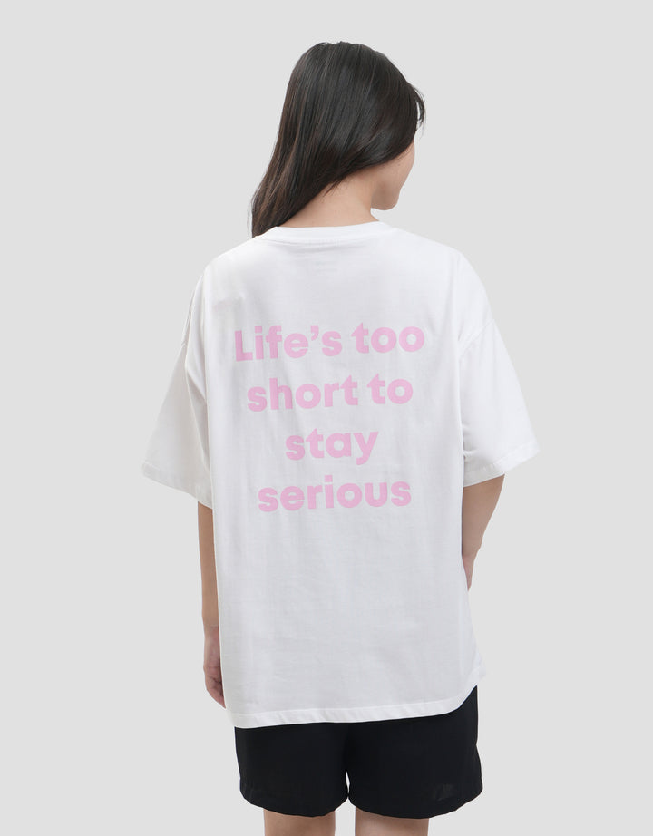 Nevada Dancing With My Mistakes Kaos Oversize Wanita