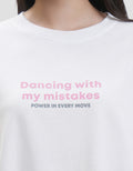 Nevada Dancing With My Mistakes Kaos Oversize Wanita