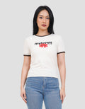 NEVADA PRINT MYKONOS KAOS WANITA