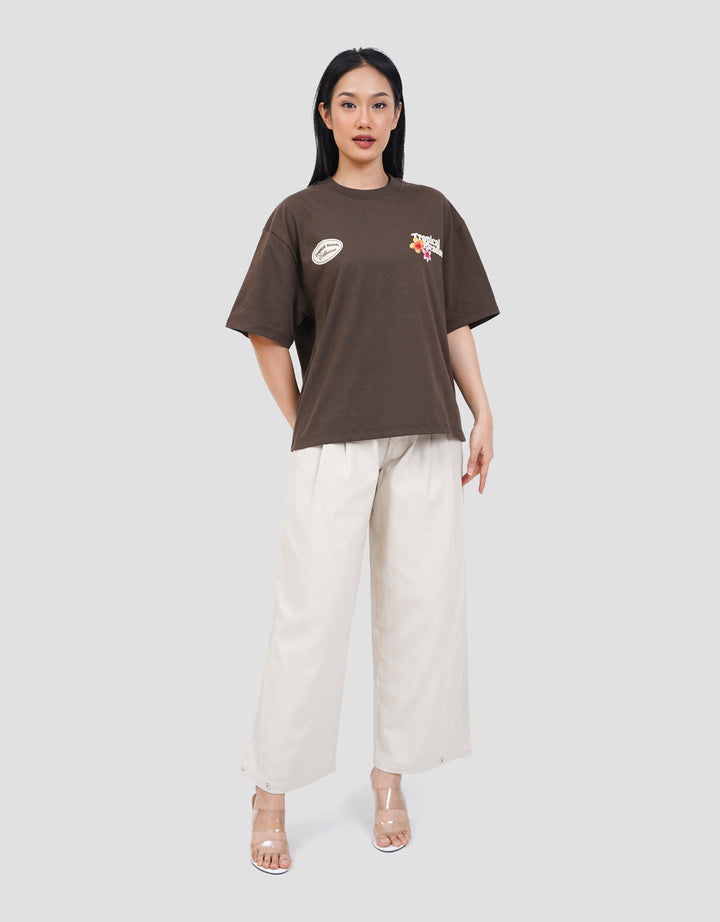 NEVADA TROPICAL PARADISE KAOS OVERSIZE WANITA