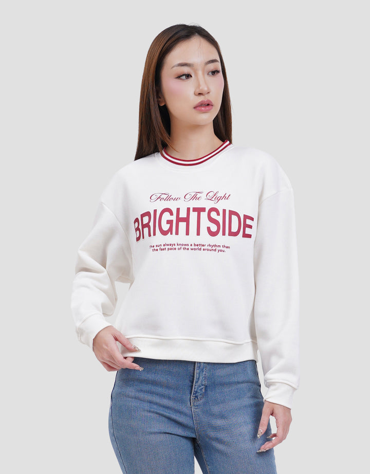Nevada Fleece C&S Rise With The Sun Sweater Wanita