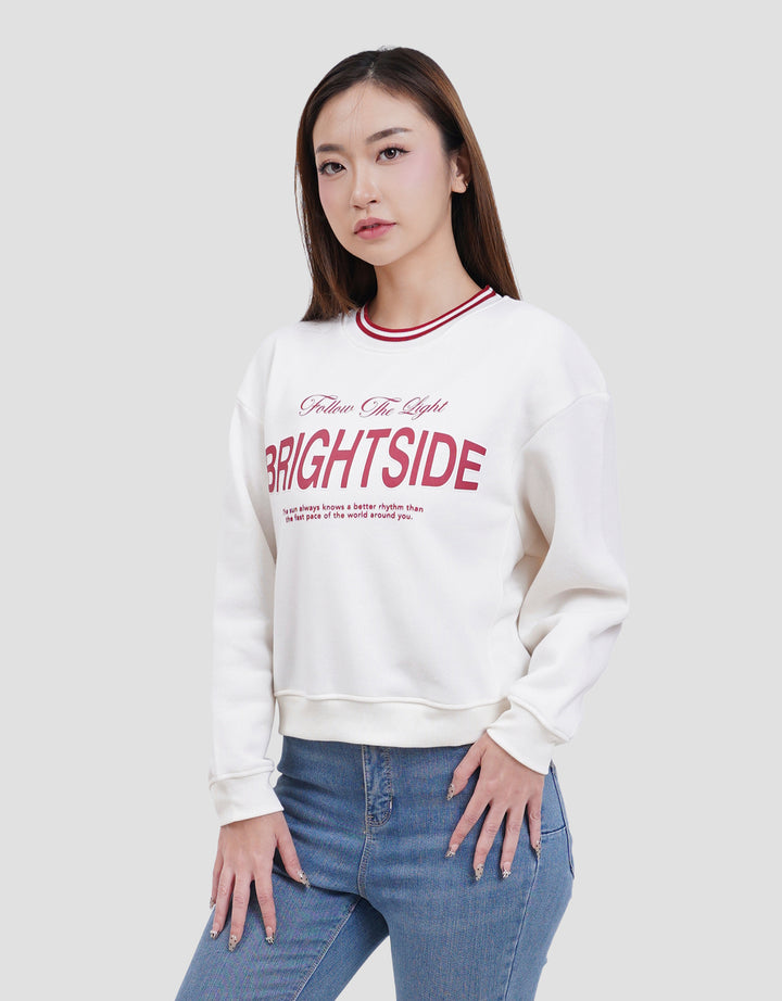 Nevada Fleece C&S Rise With The Sun Sweater Wanita
