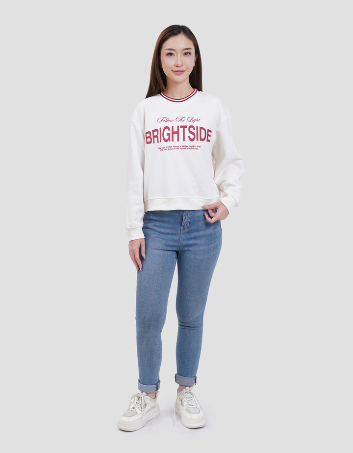 Nevada Fleece C&S Rise With The Sun Sweater Wanita
