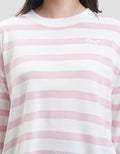 NEVADA FLAT KNIT STRIPE SWEATER WANITA
