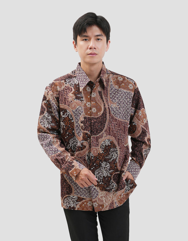Arjuna Weda Sekar Jagad Kemeja Batik Pria