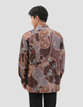 Arjuna Weda Sekar Jagad Kemeja Batik Pria