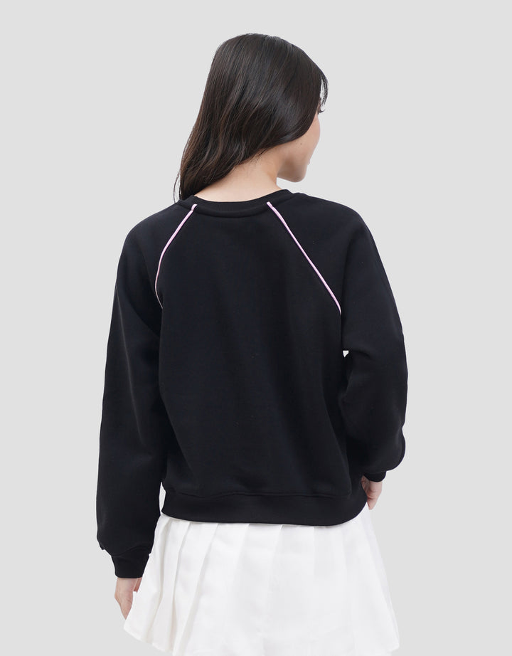 NEVADA FLEECE RAGLAN CUT SWEATER WANITA