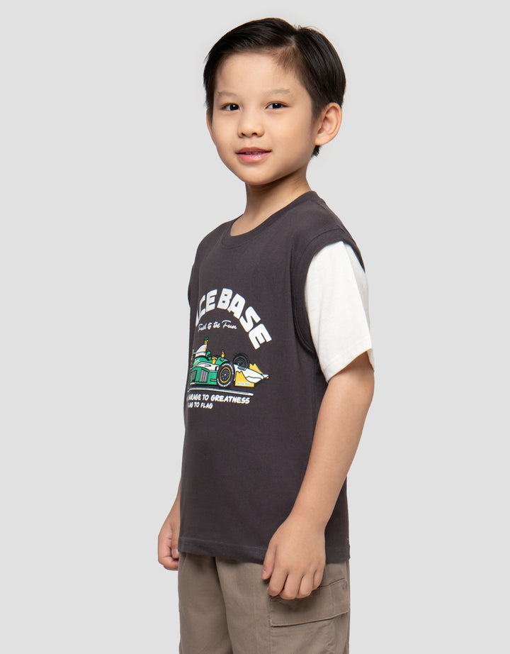 LITTLE M RIB RACE BASE KAOS OVERSIZE ANAK LAKI-LAKI