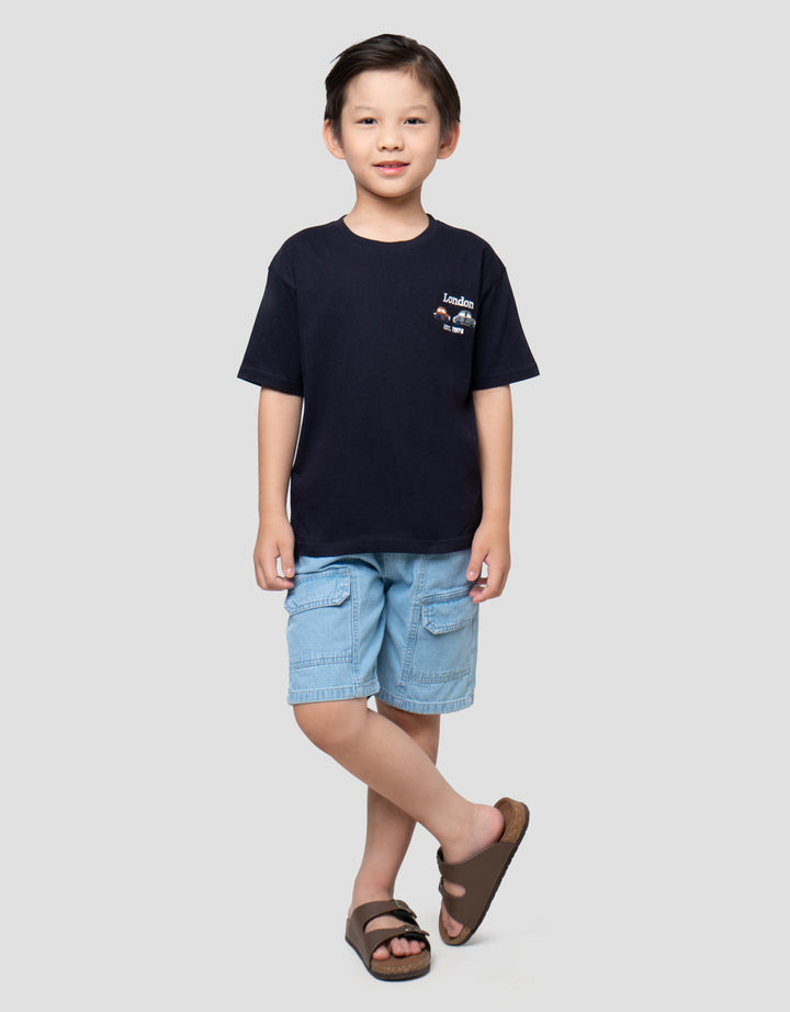 LITTLE M LONDON EMBRO KAOS OVERSIZE ANAK LAKI-LAKI