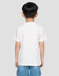 Little M Print Roar Some Jurassii Vibes Kaos Anak Laki-laki